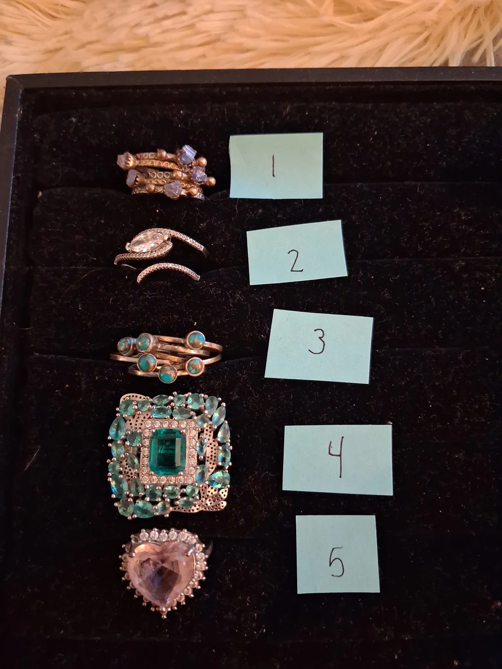 Silver 925 Vintage Rings *Price For One